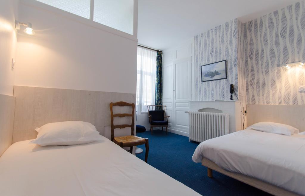 Отель Le Homard Bleu Berck Номер фото